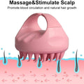 Scalp Massager – Soft Silicone Shampoo Brush for Deep Scalp Care