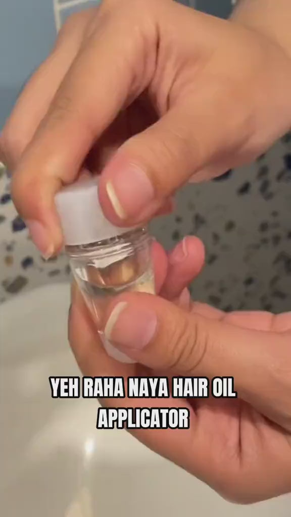 Oil Applicator Scalp Hair Comb Portable Mini Hair Oil Applicator 6ml Easy To Use And Travel Friendly